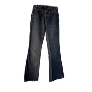 Cali Cat Gray Flare Jeans Size 1